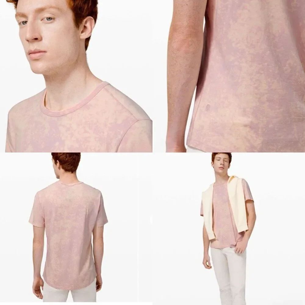 Lululemon 5 Year Basic Tee Misty Pink size medium